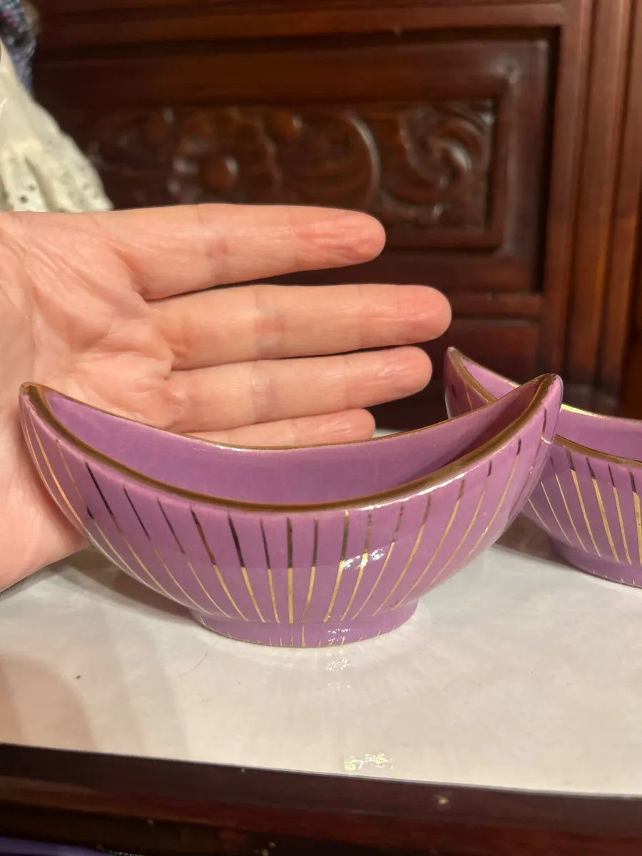 Vintage Japanese Pinch bowl for spices sauce Sushi - Image 2