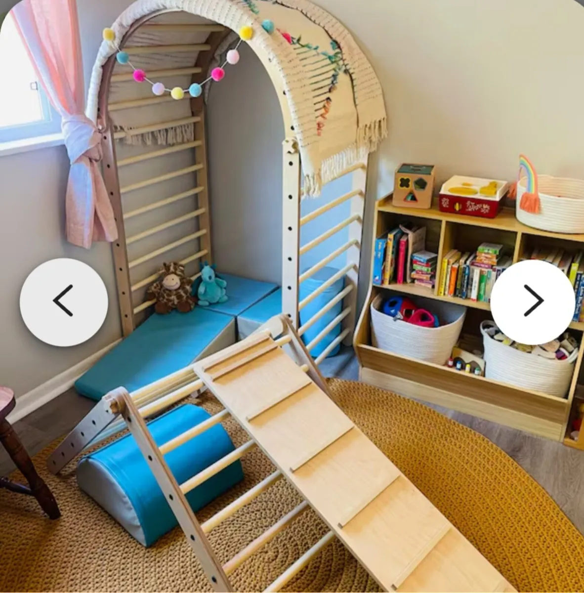 Transformable Pikler, Arch & Climbing Board - Image 4