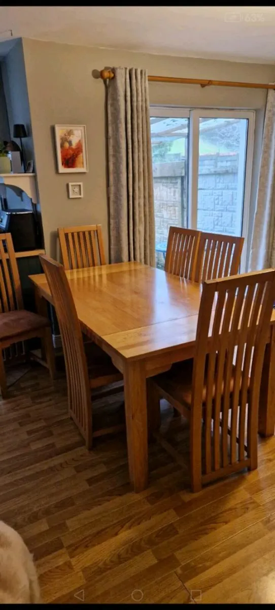 Kitchen Table and 6 chairs - Image 1