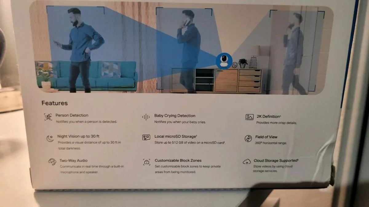 Tapo C210 home camera for sale - Image 4