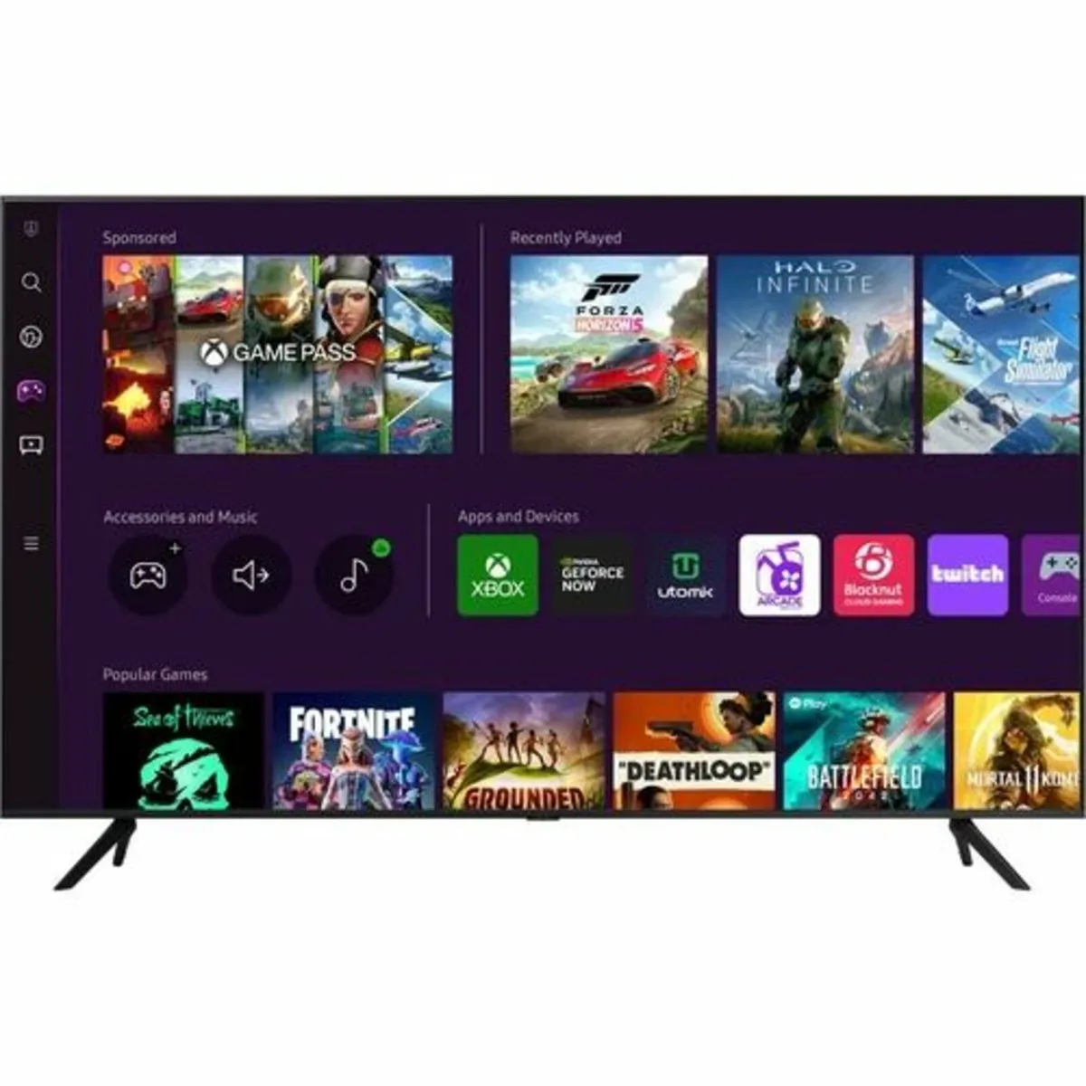 Samsung 75 inch 4k UHD Crystal smart Tv - Image 1