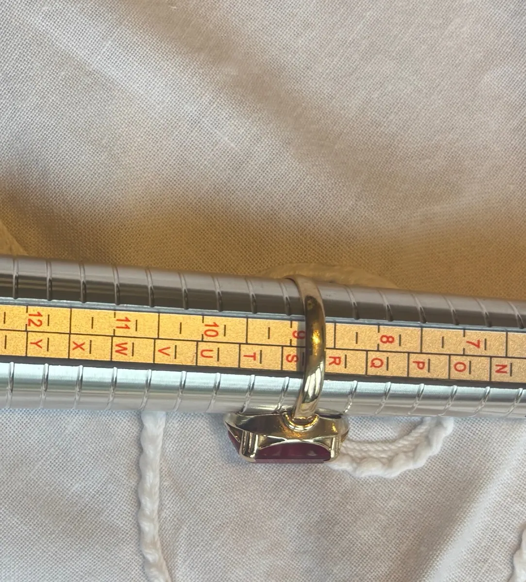 Antique 9ct gold ring - Image 3