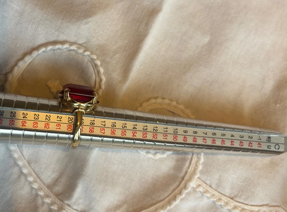 Antique 9ct gold ring - Image 4