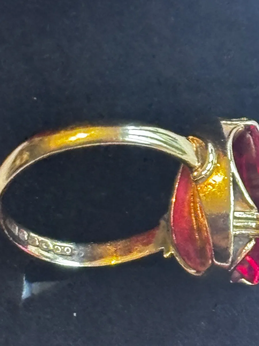 Antique 9ct gold ring - Image 2