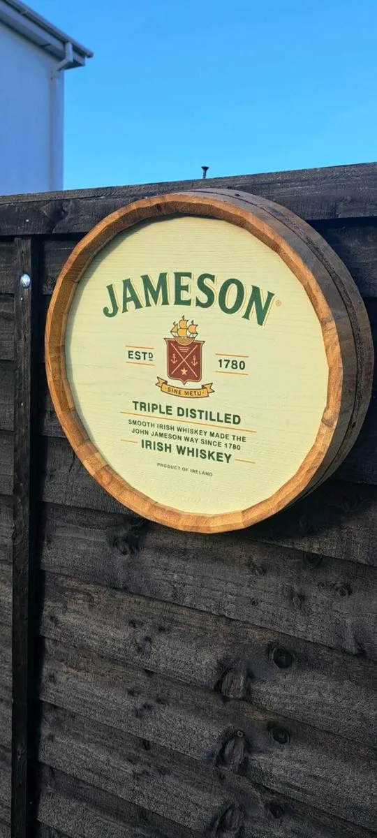 Jameson  half barrel sign - Image 3