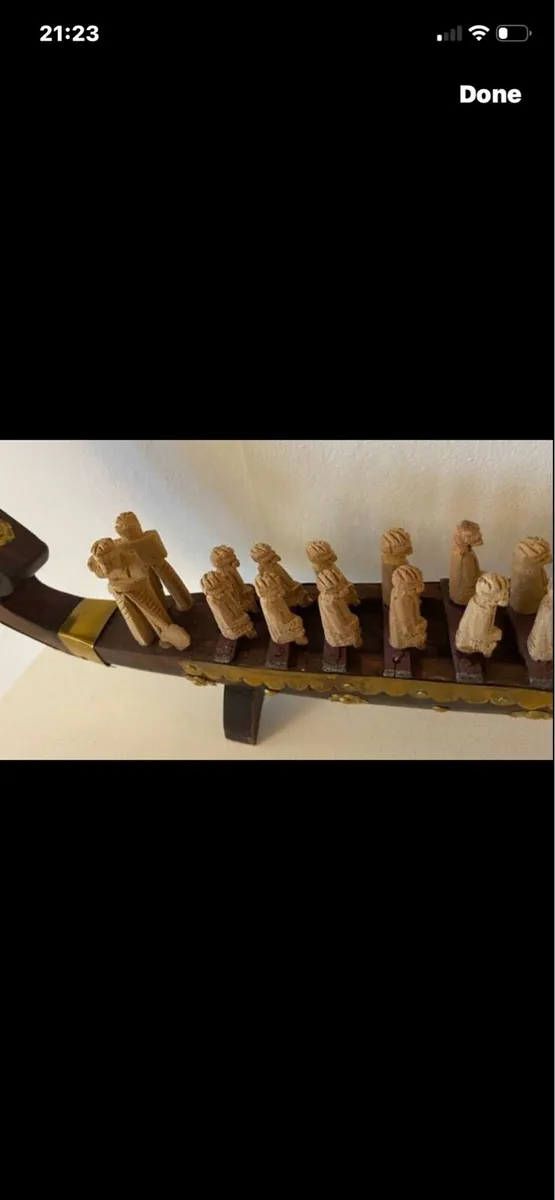 Hand Crafted Thai Long -Tail Boat Model - Image 4