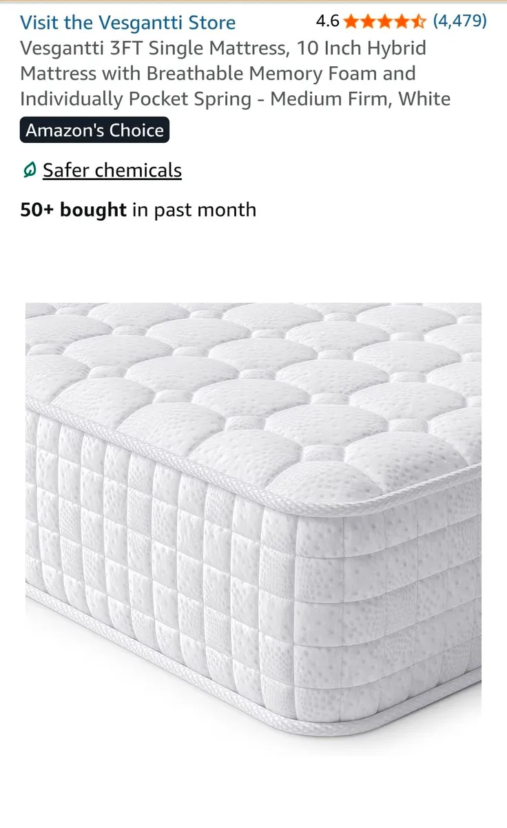 Single mattress - Image 1