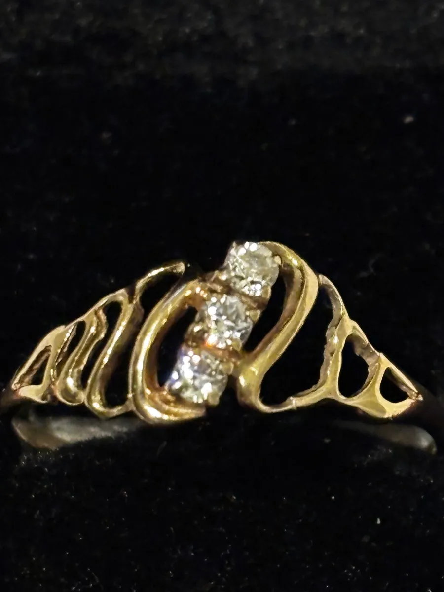 Antique 9ct gold ring - Image 2