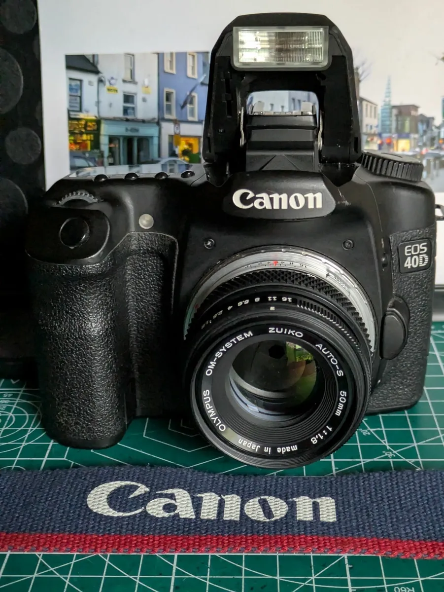 Canon 40D + Olympus Zuiko 50 1.8 lens - Image 2
