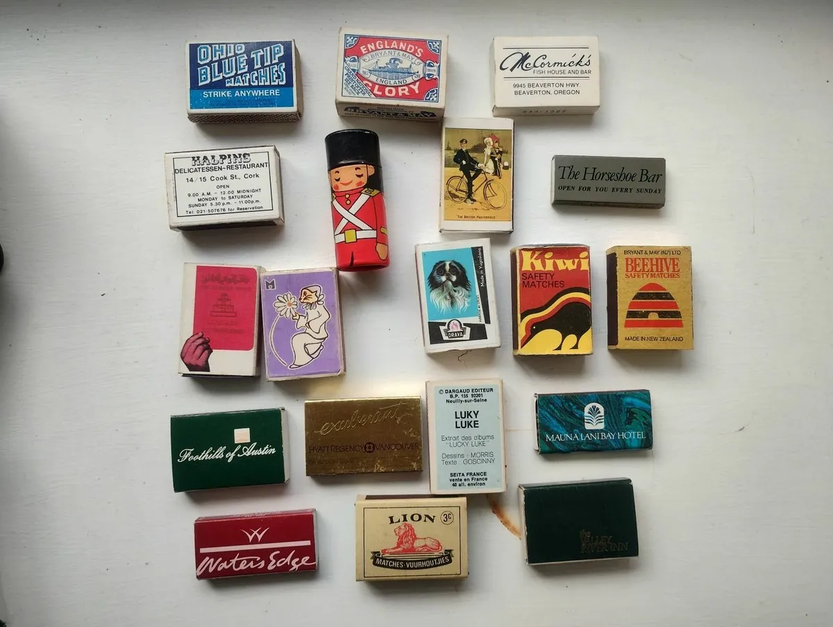 Match boxes and Match books.  62 items - Image 2