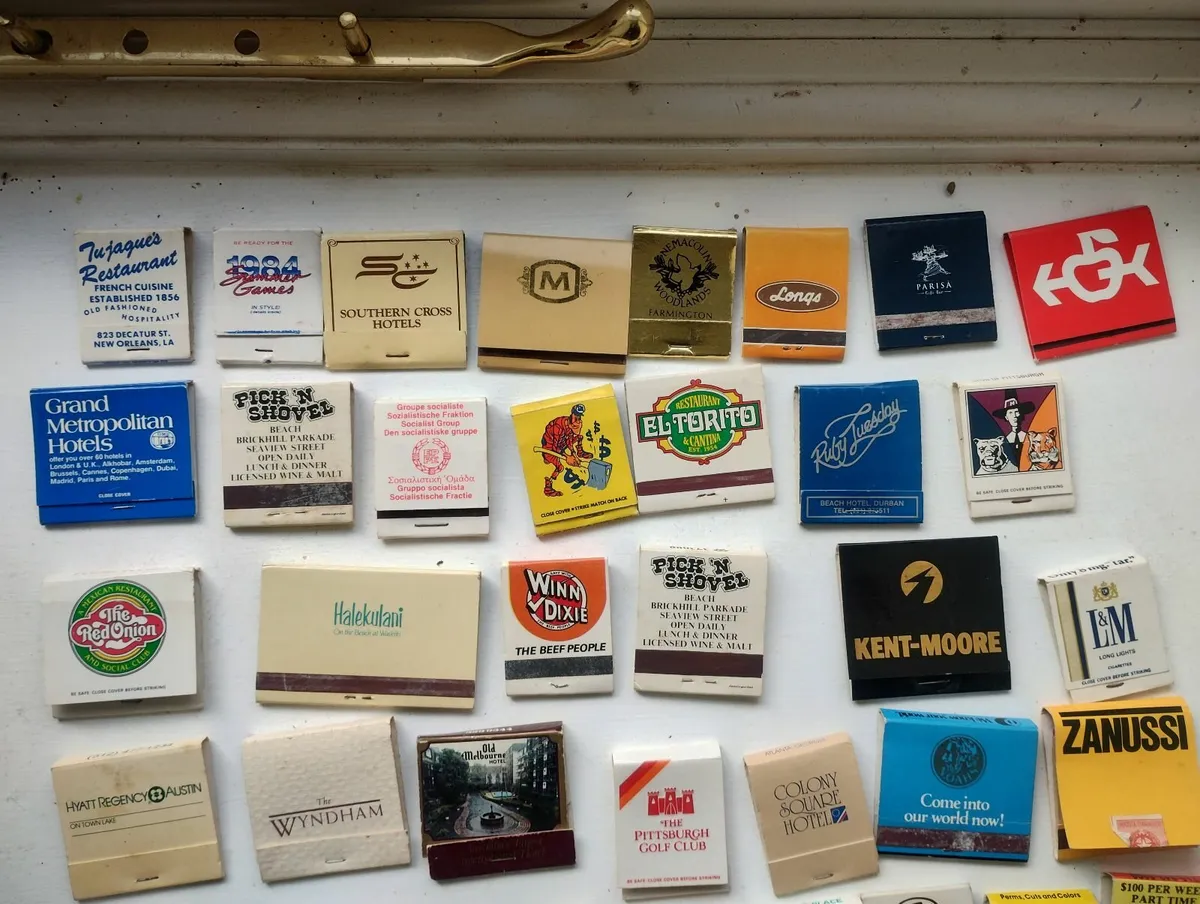 Match boxes and Match books.  62 items - Image 3