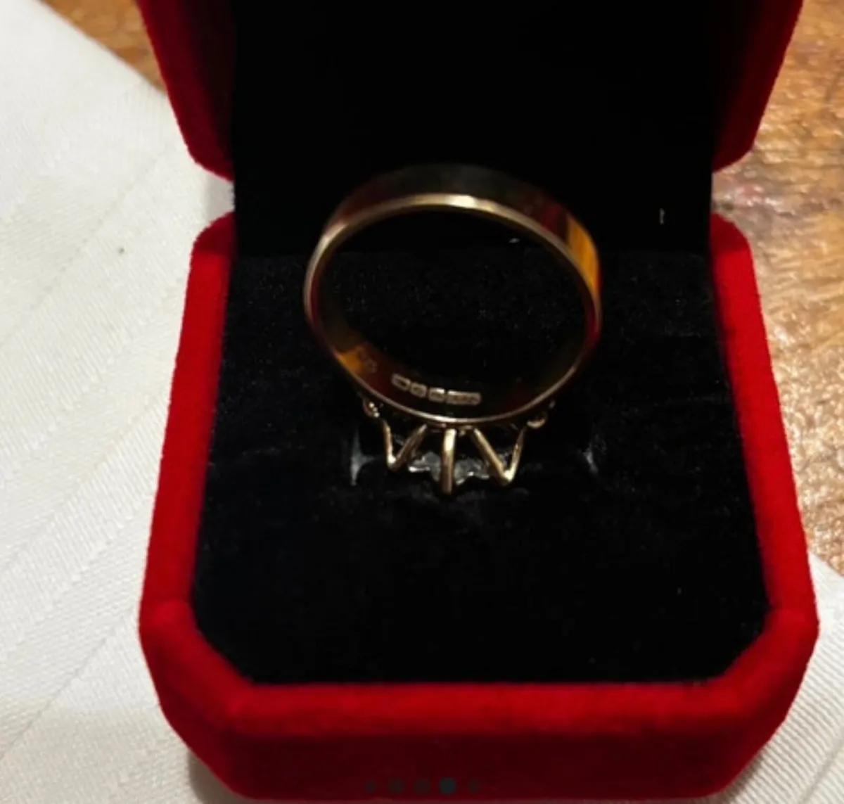 Antique 9ct gold ring - Image 2