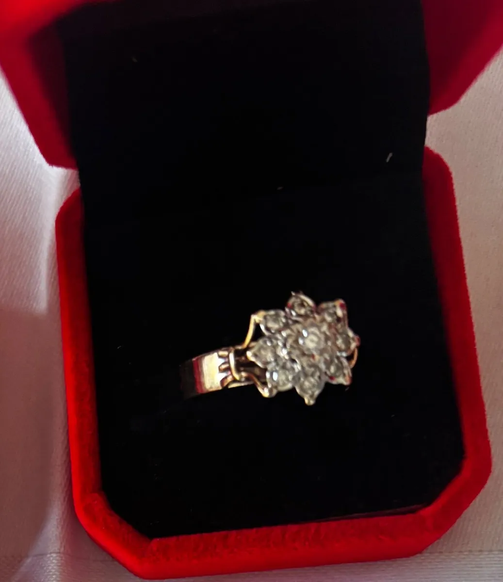 Antique 9ct gold ring - Image 4