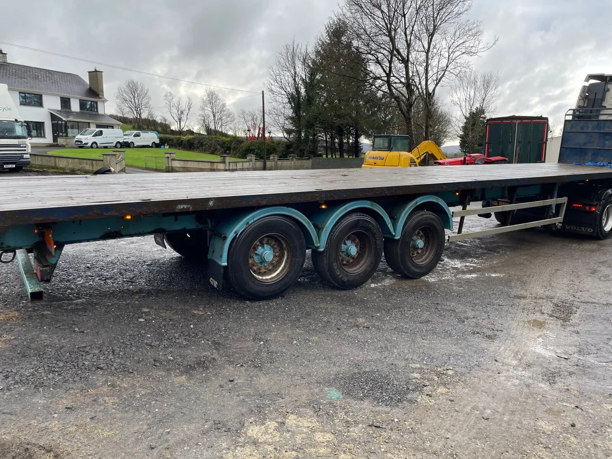Sdc 45ft flatbed trailer - Image 4