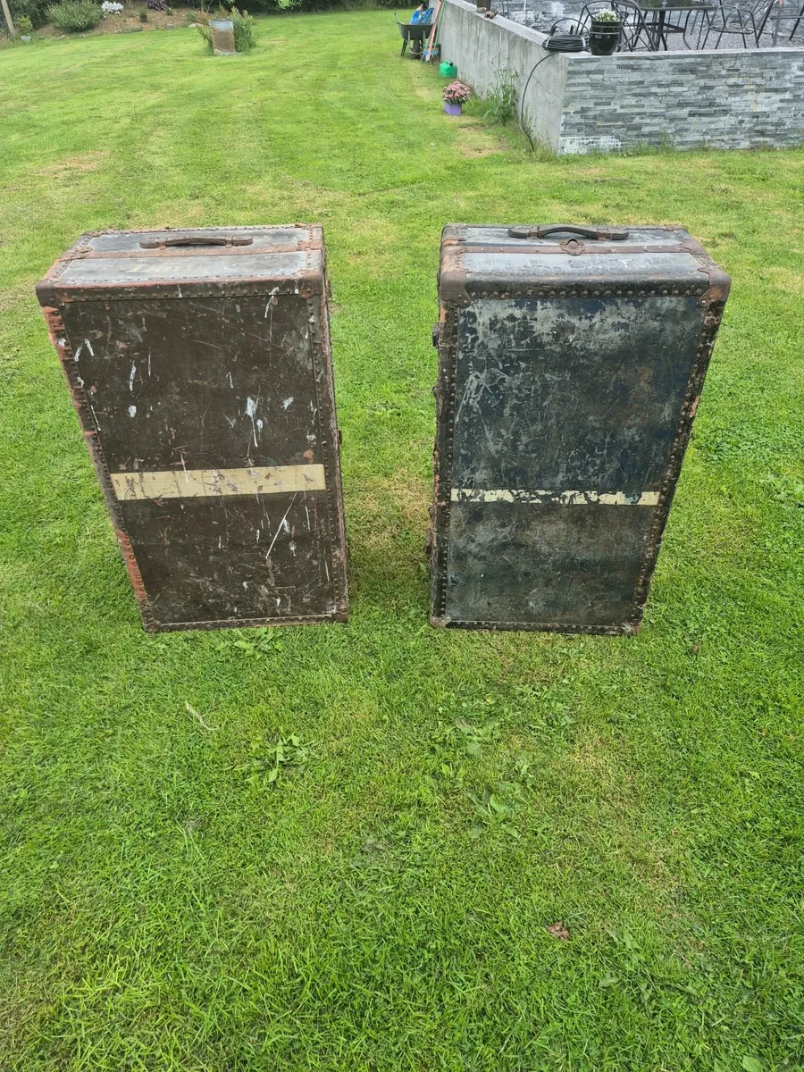 Antique Chests over 100 years old - Image 2