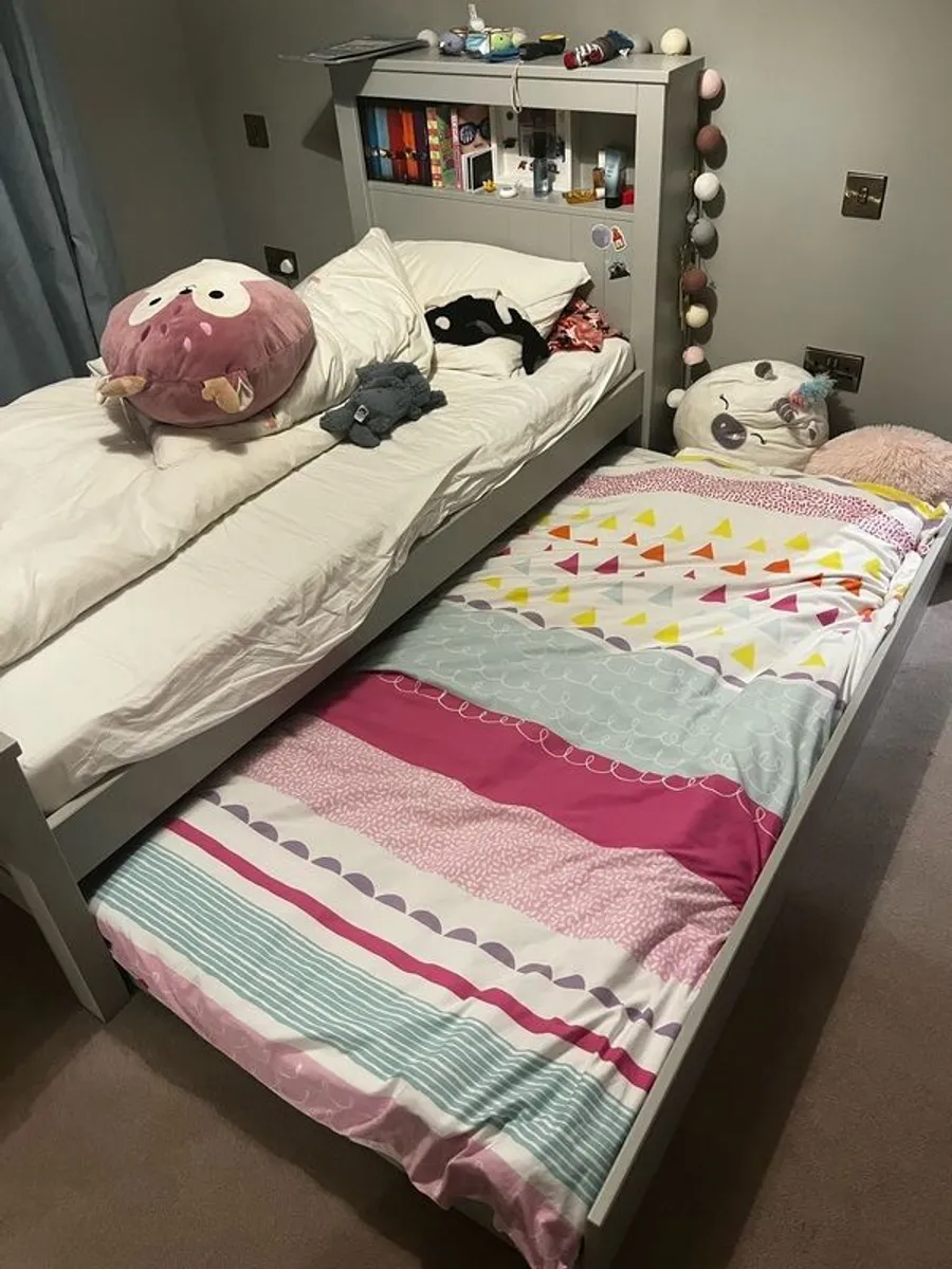 Little Dreamers Single Bed with Trundle - Image 3