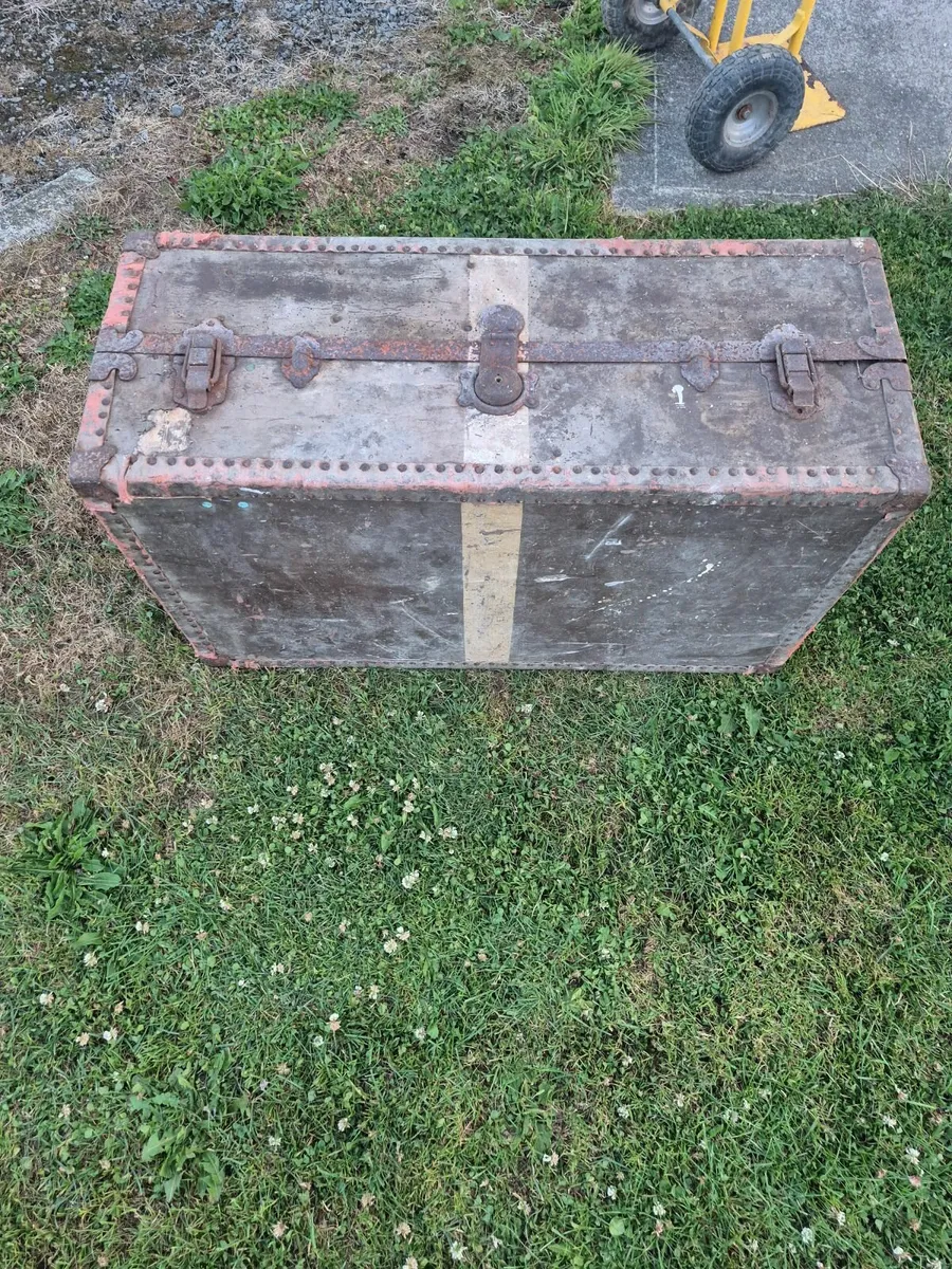 Antique Chests over 100 years old - Image 3