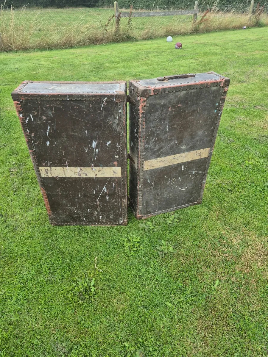 Antique Chests over 100 years old - Image 4