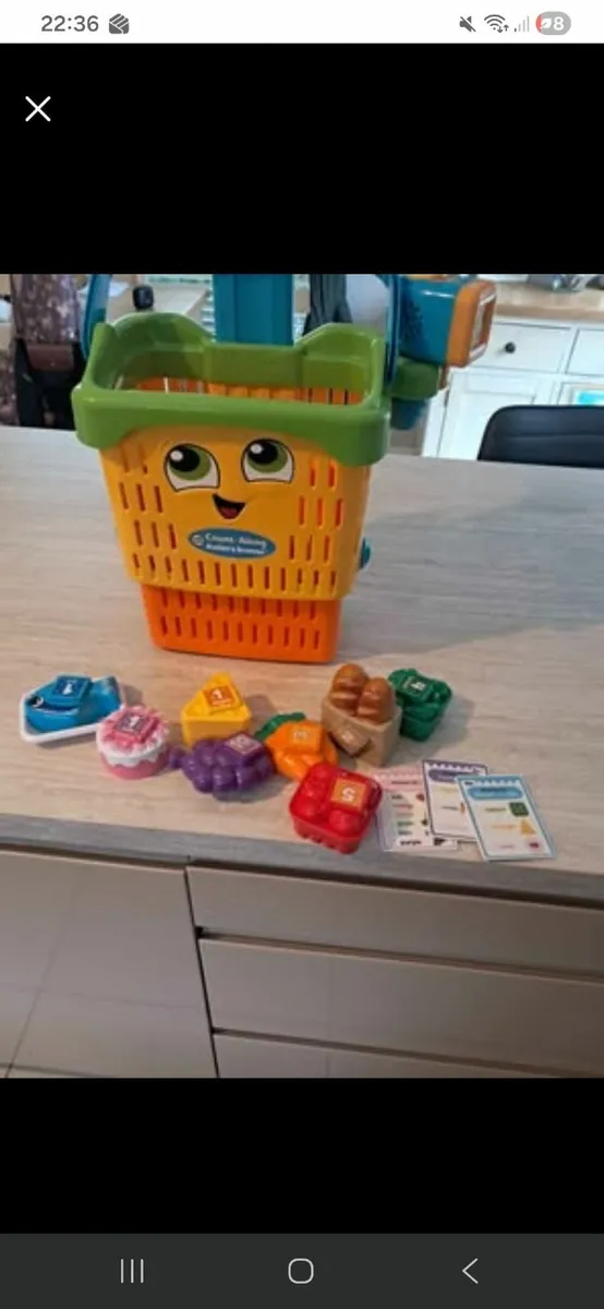 Leap frog shopping basket - Image 1