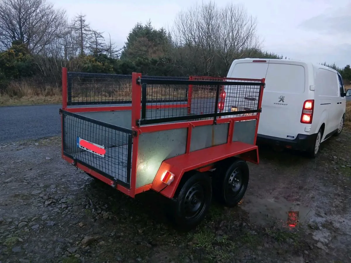 7 x 4 double axle trailerv - Image 2