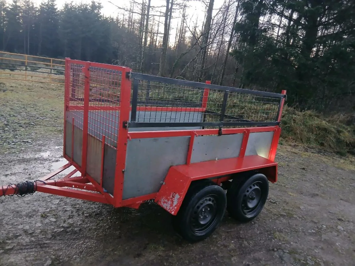 7 x 4 double axle trailerv - Image 4