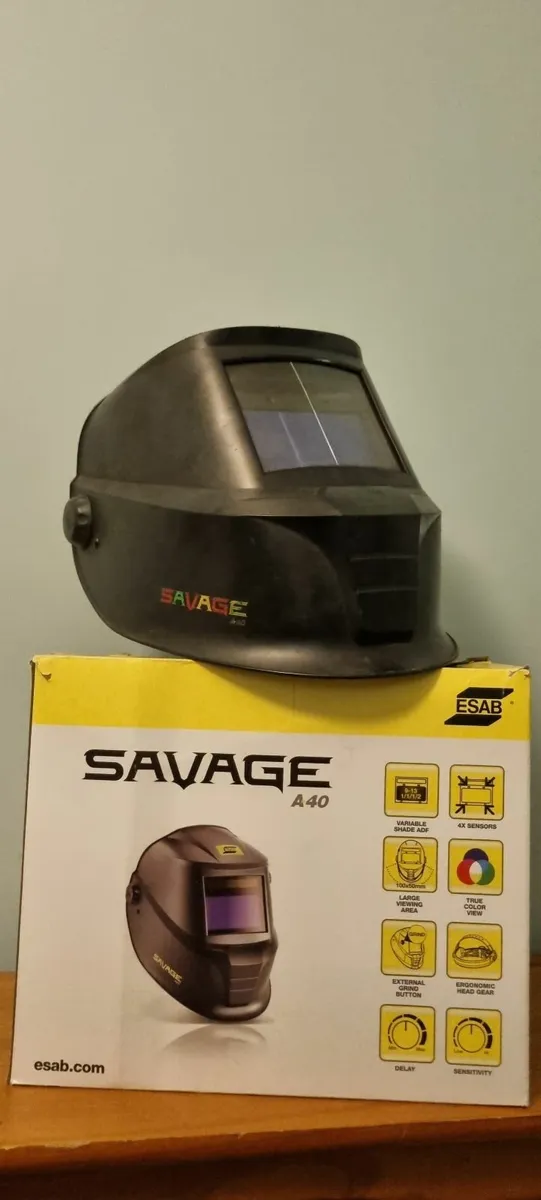 Savage A40 Welder's helmet