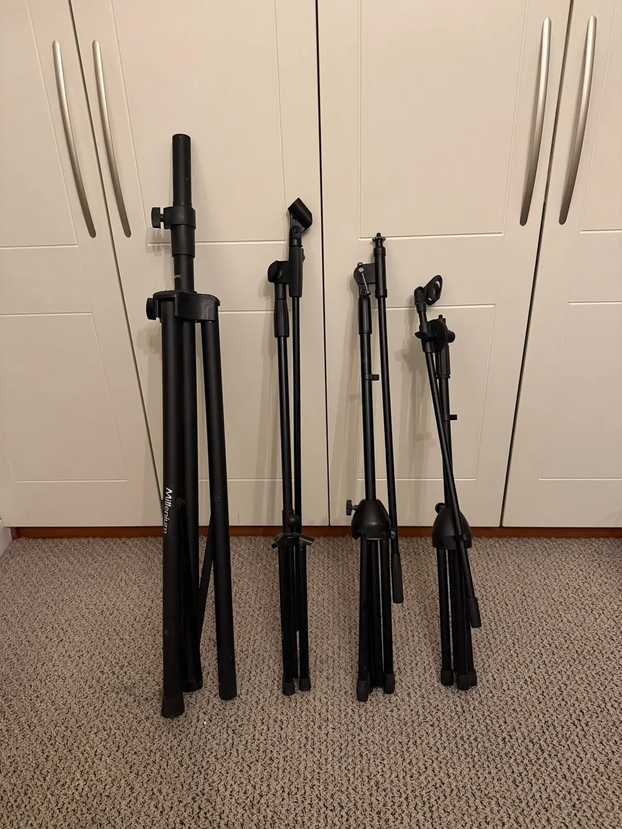 Speaker and Microphone Stands