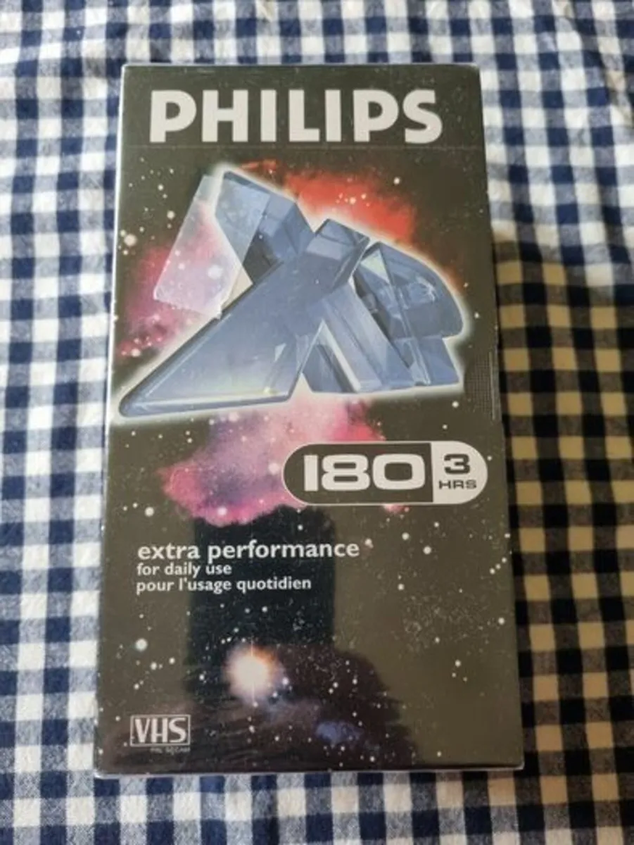 Three New Philips VHS Cassettes - Image 1
