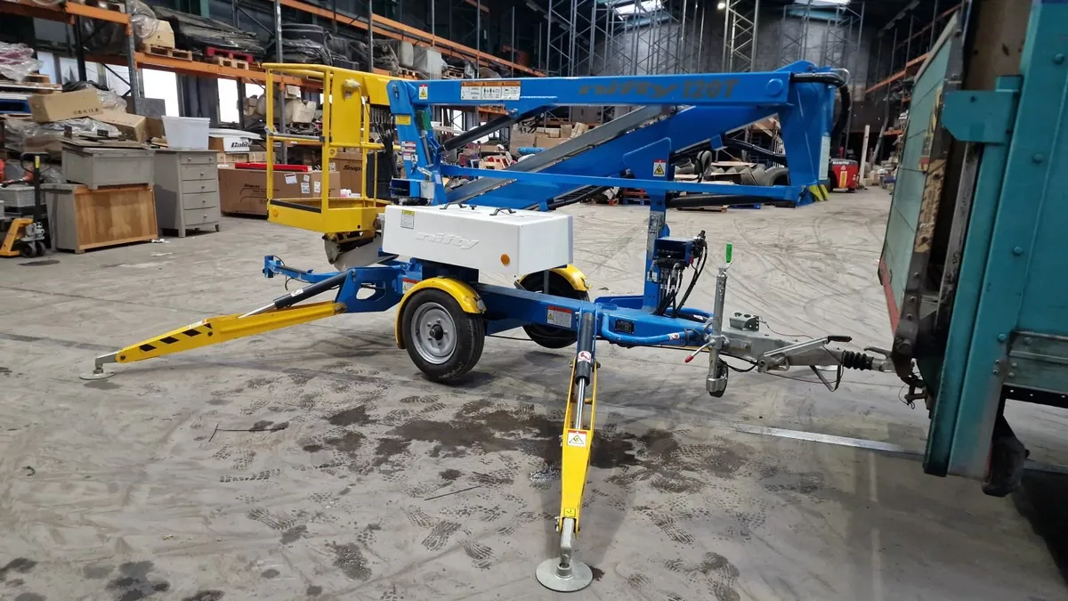 Niftylift 120 Cherry Picker Cherrypicker boom lift - Image 3
