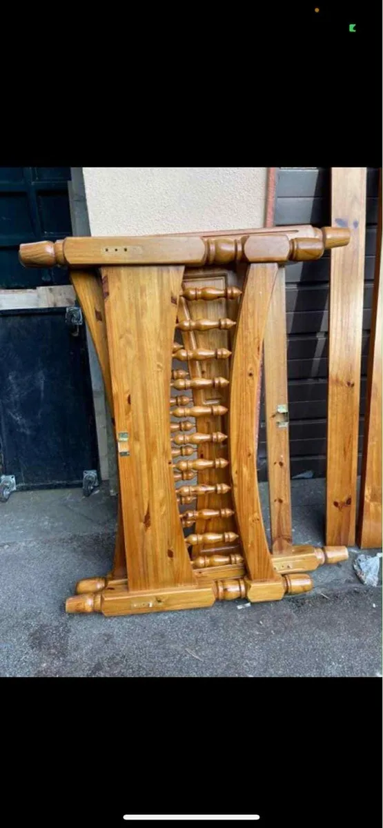 Double bed frame + mattress (or without) - Image 3