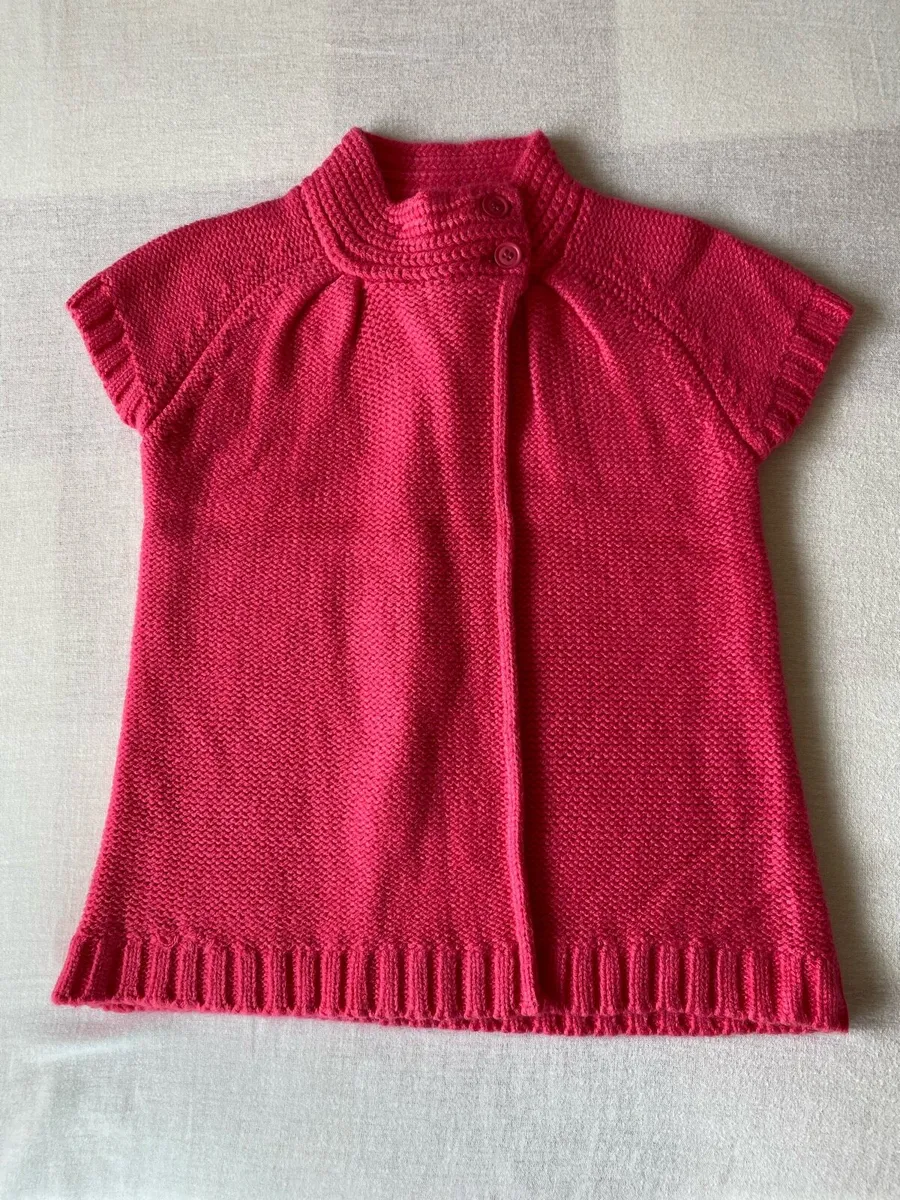 Brand New Girl’s Pink Cardigan and Polka Dot Top - Image 3