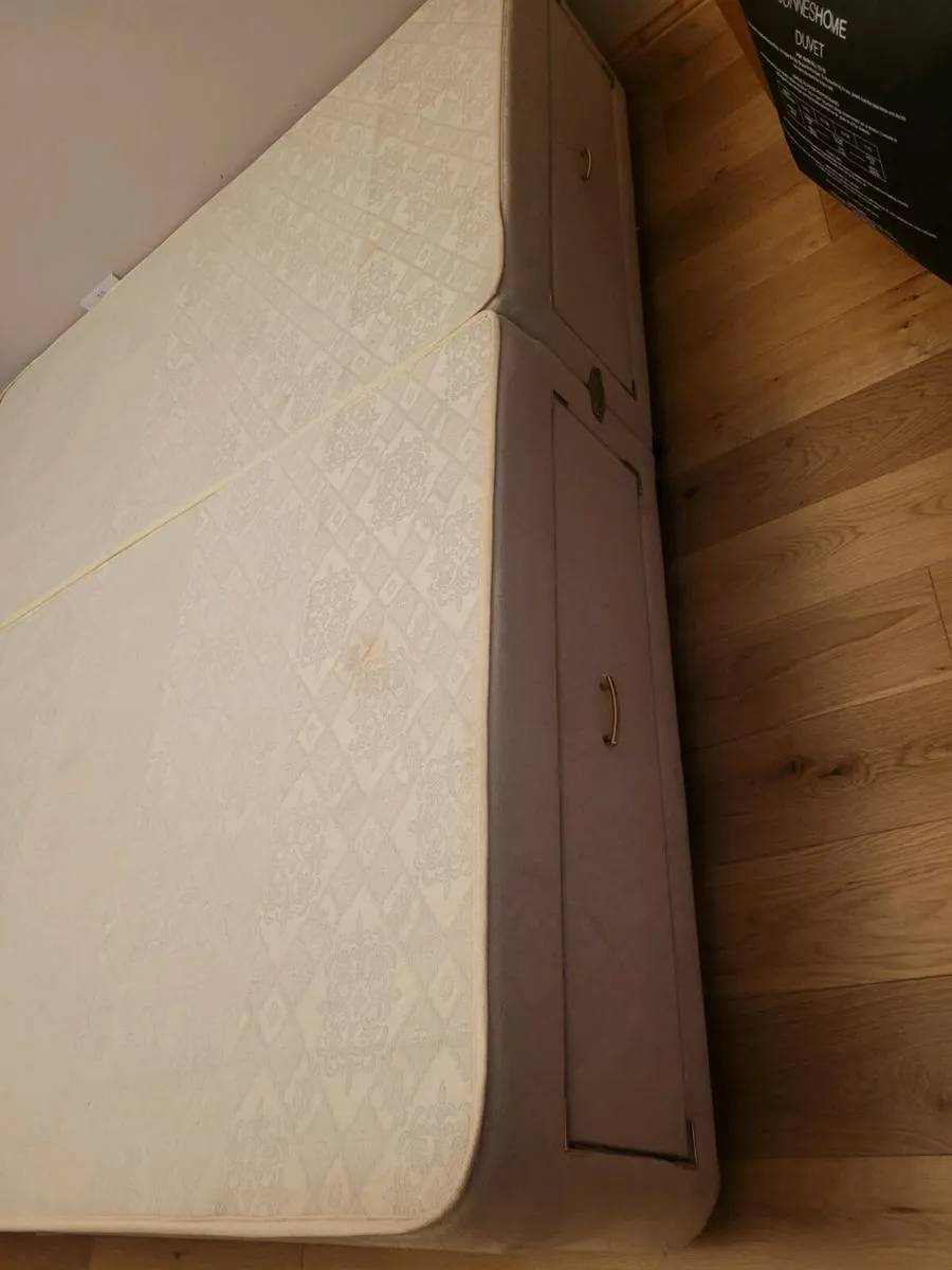 6ft superking bed base with drawers - Image 2
