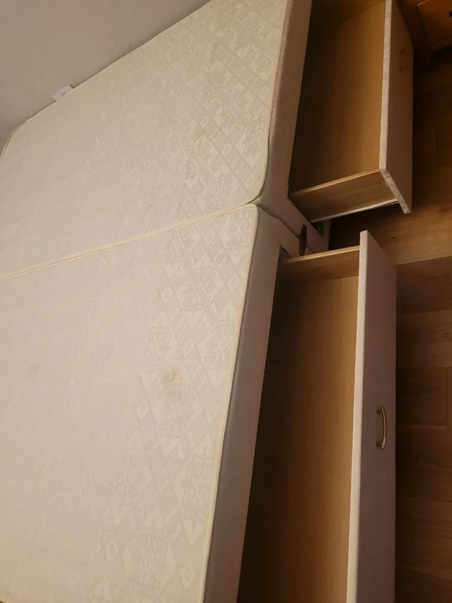 6ft superking bed base with drawers - Image 3