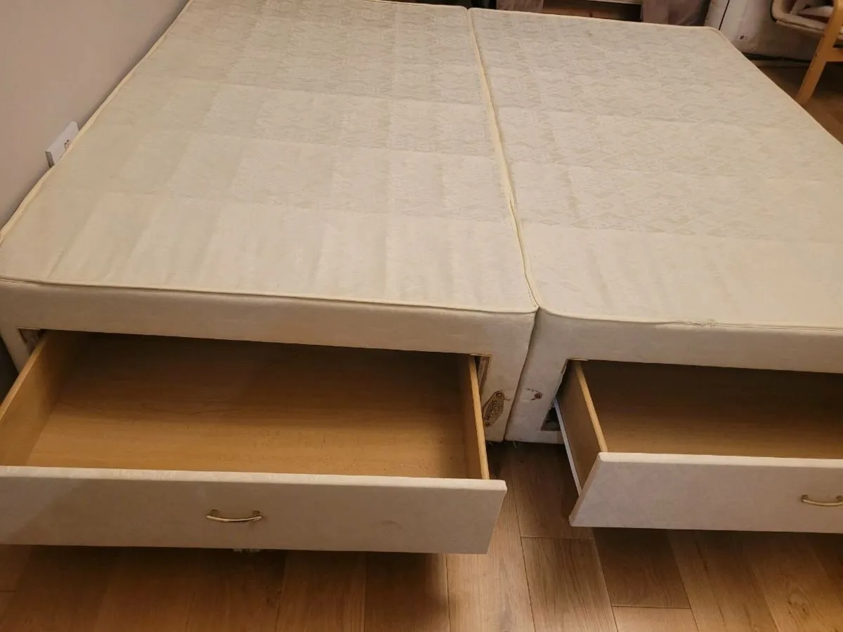 6ft superking bed base with drawers - Image 4