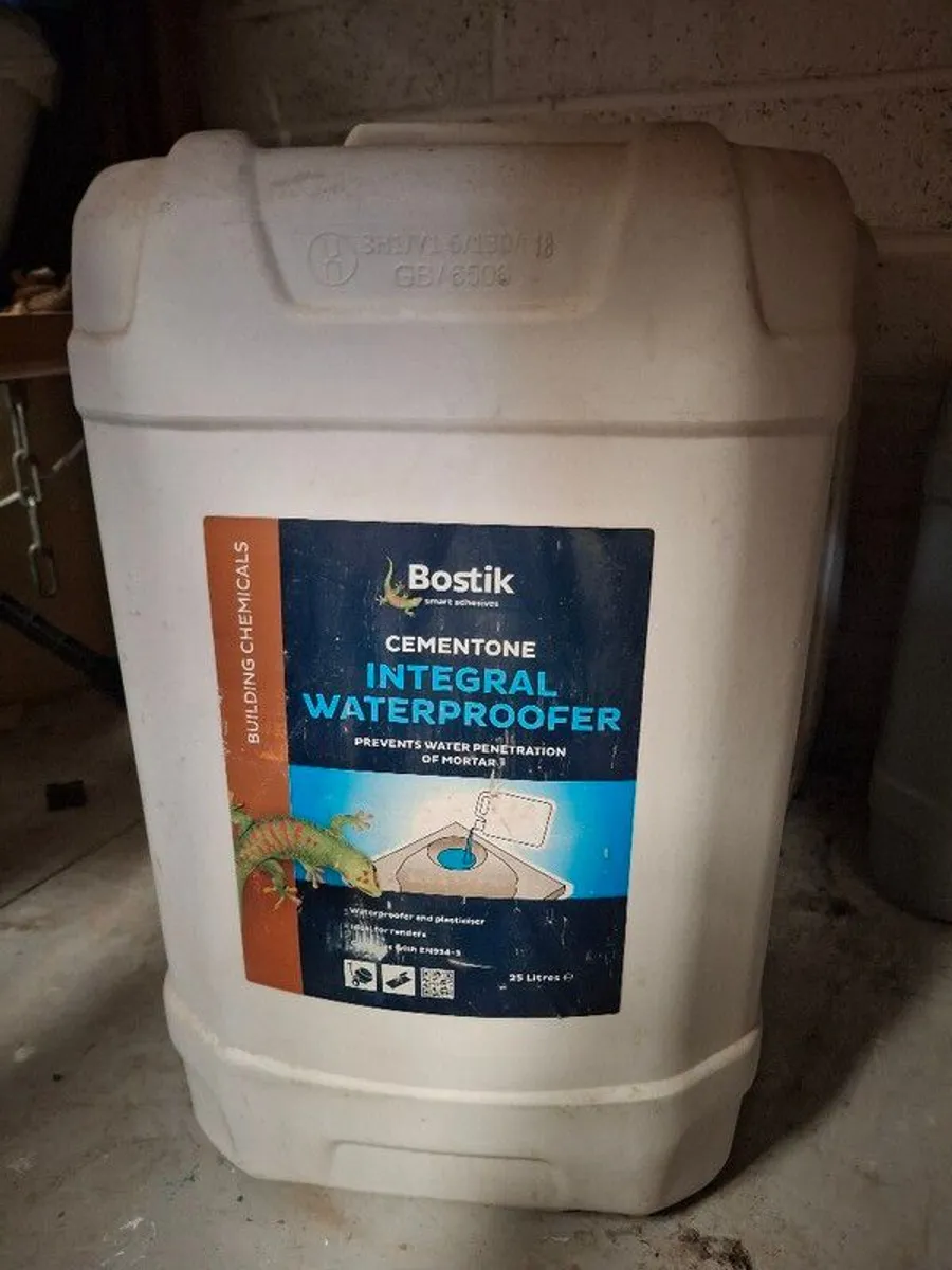 Bostik Cementone Integral Liquid Waterproofer 25L