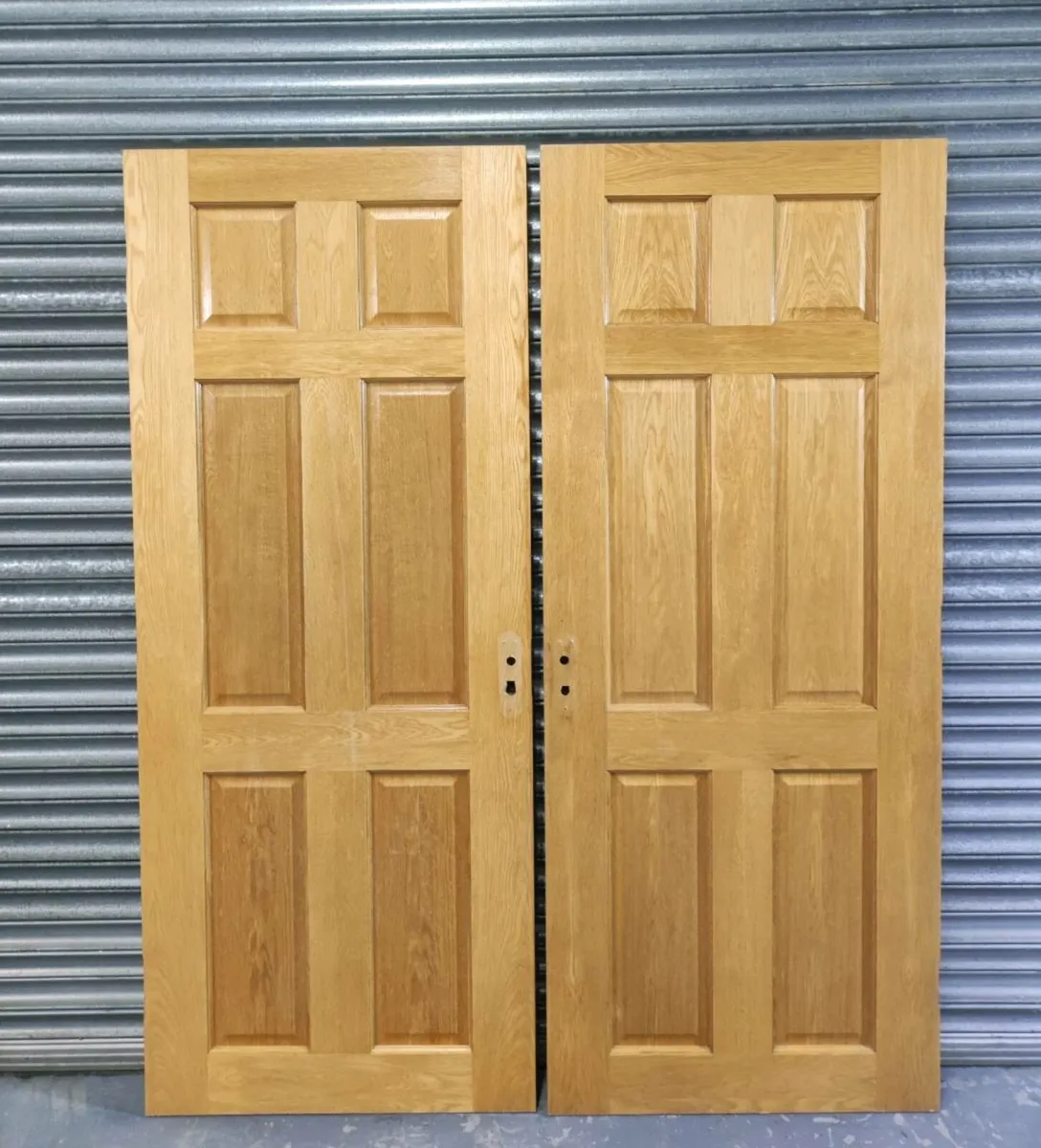 Solid oak double doors set🚚 - Image 1