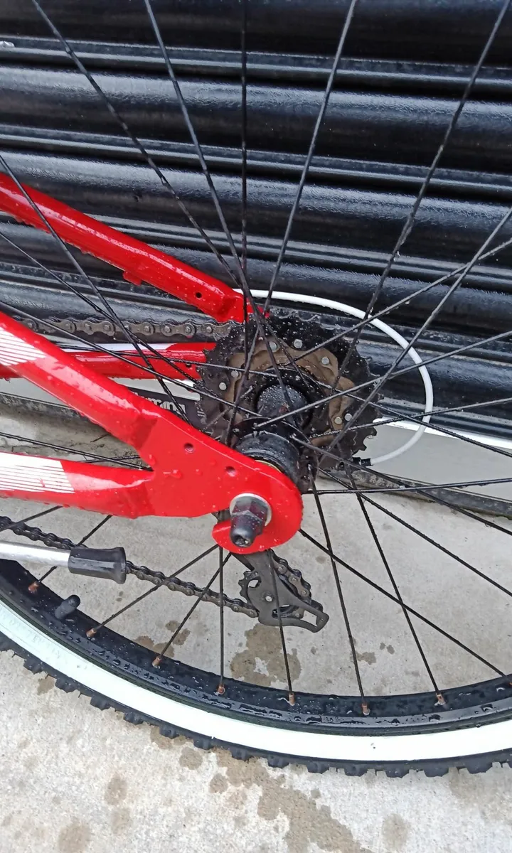 20 inch Girls red bike - Image 2