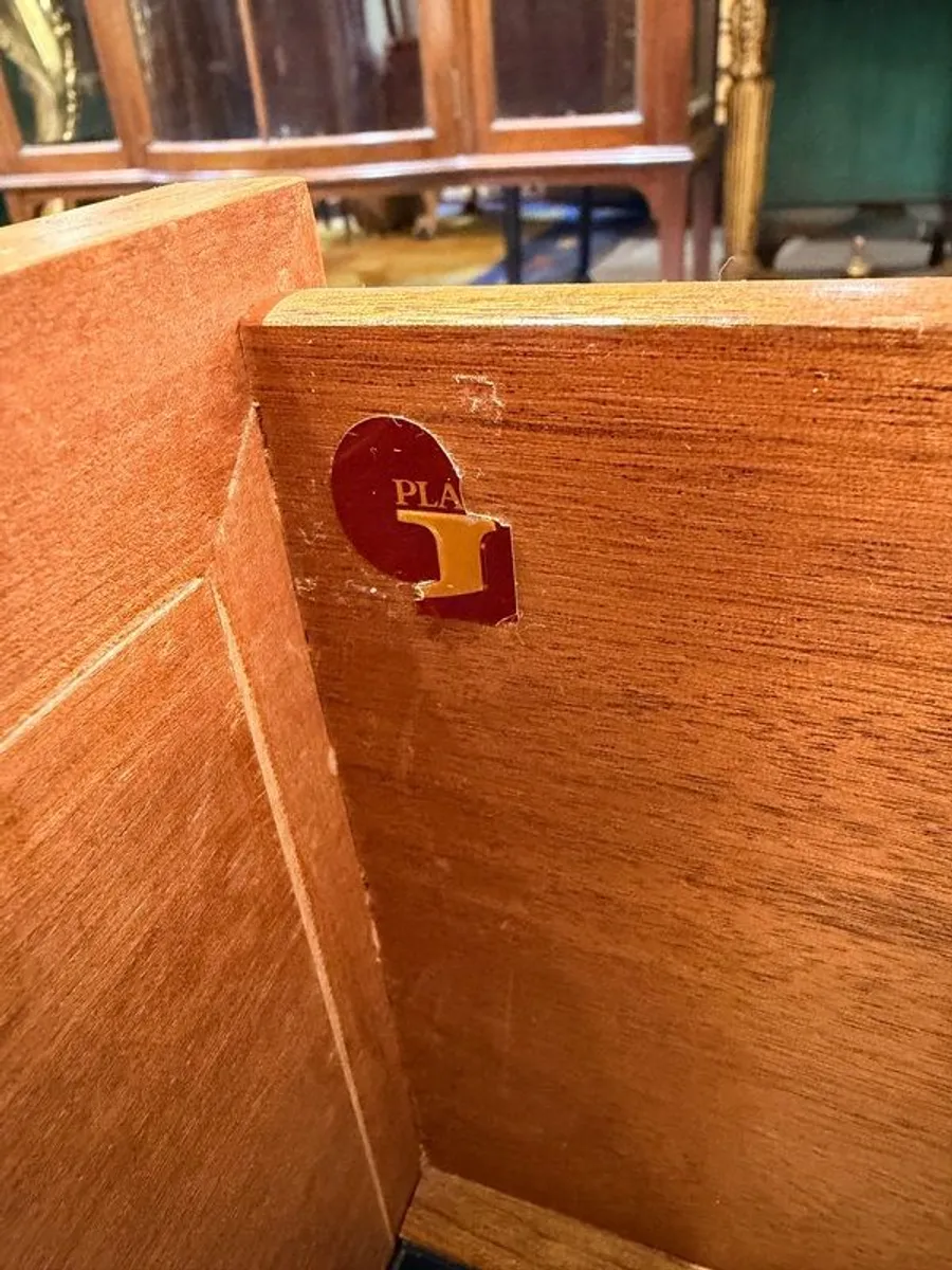 Mid Century G Plan Fresco Teak Media Unit. - Image 4