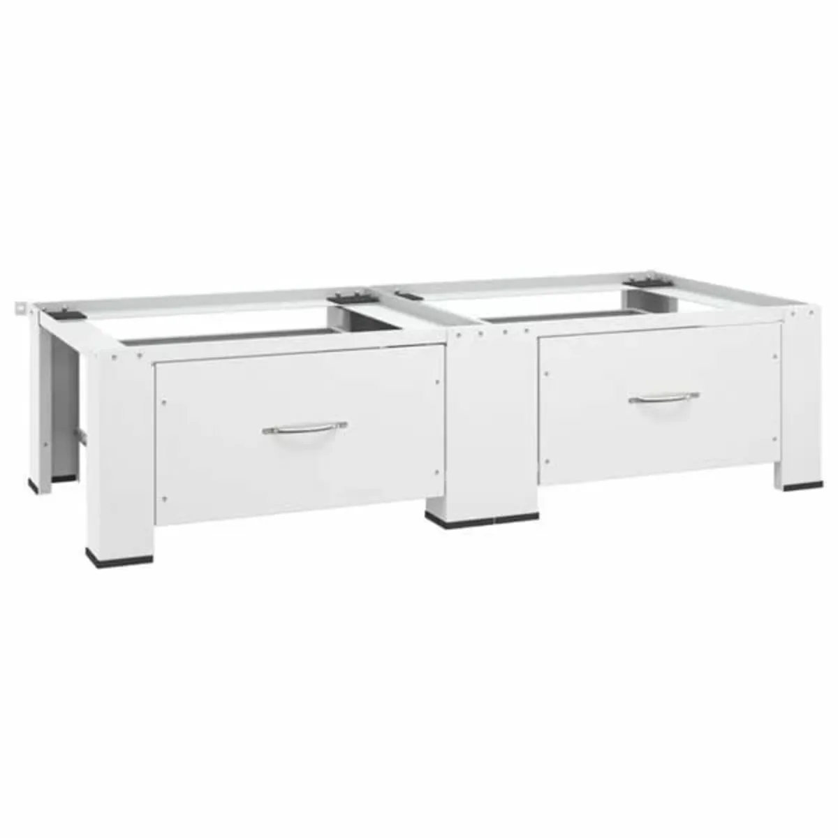 Double Washing and Drying Machine Pedestal with Dr - Image 1