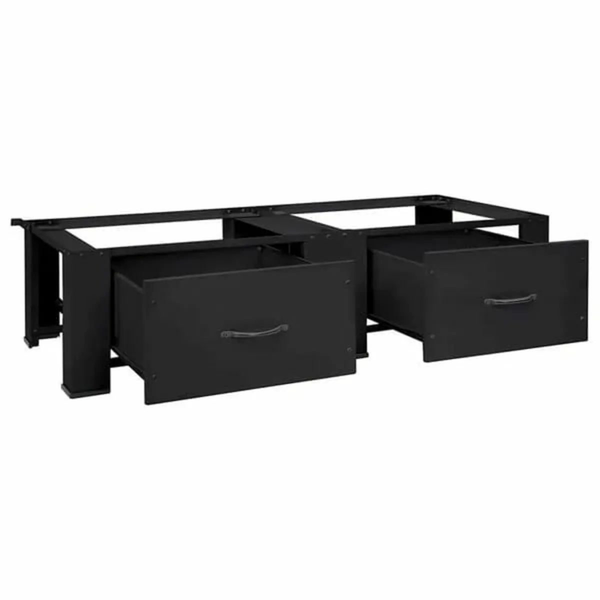 Washing Machine Pedestal 2 pcs Black 127 x 54.5 x - Image 4