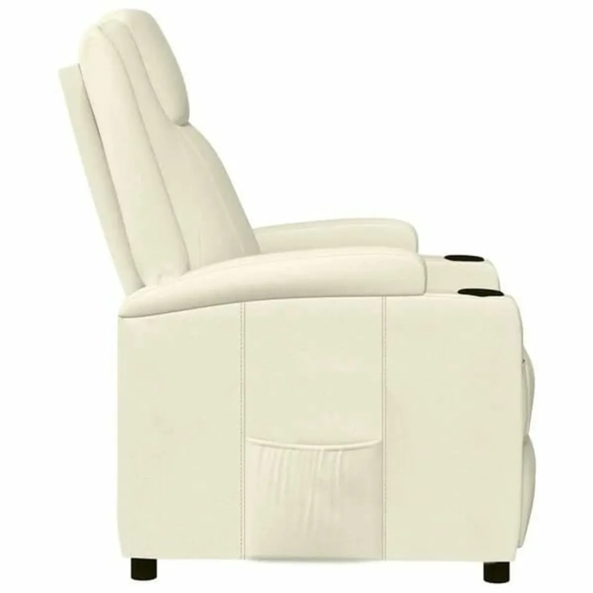 Recliner Chair Cream White Faux Leather

Specifica - Image 4