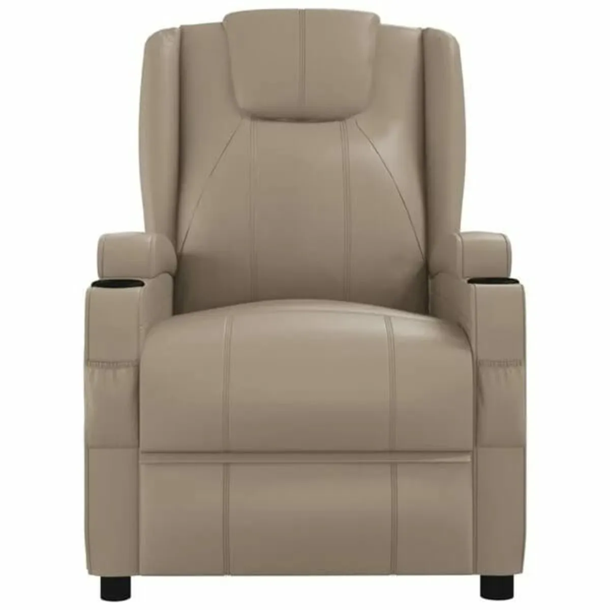 Recliner Chair Cappuccino Faux Leather

Specificat - Image 3