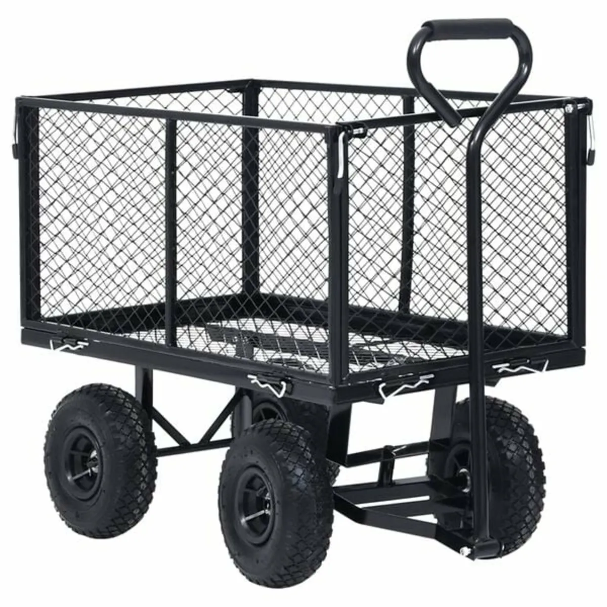 Garden Hand Trolley Black 250 kg

Description
Feat - Image 2