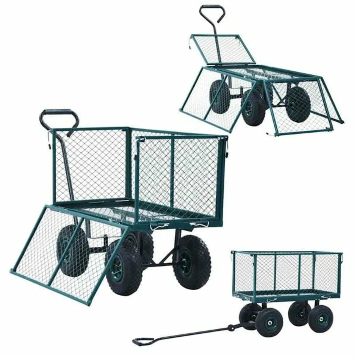 Garden Hand Trolley Green 350 kg

Description
Feat - Image 4