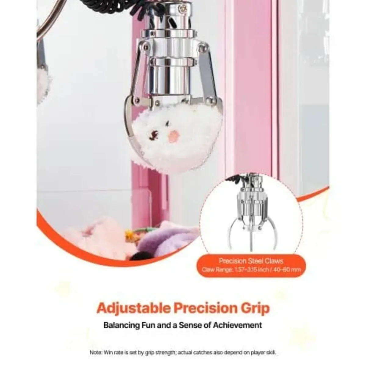 Claw Crane Machine, Medium-Sized Arcade Game Machi - Image 2