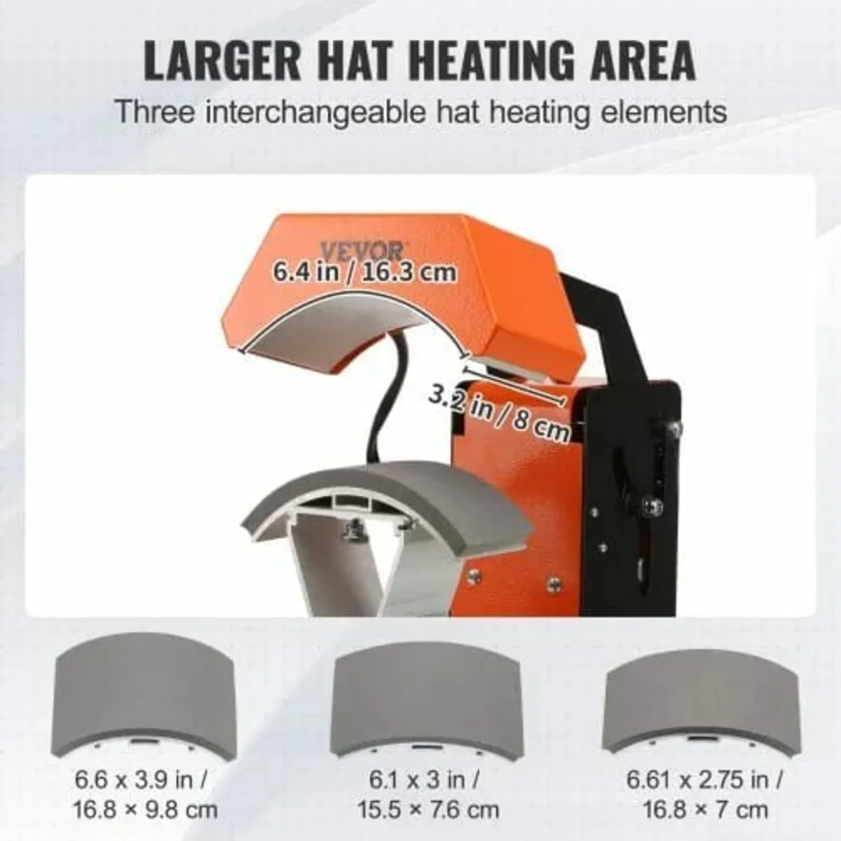 Hat Heat Press, 3-in-1 Auto Cap Heat Press Machine - Image 4