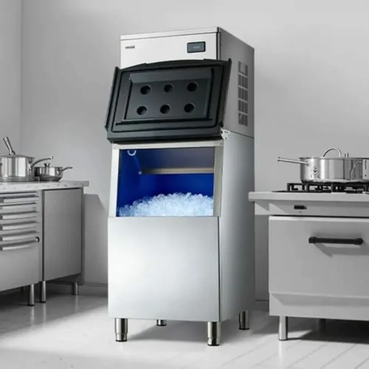 Commercial Ice Maker Machine, 204KG/24H Ice-Making - Image 3