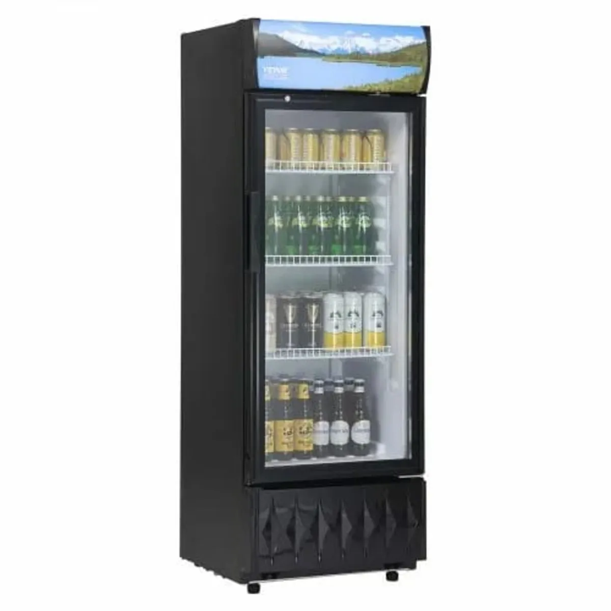 Commercial Merchandiser Refrigerator, 6.8 Cu.Ft / - Image 1