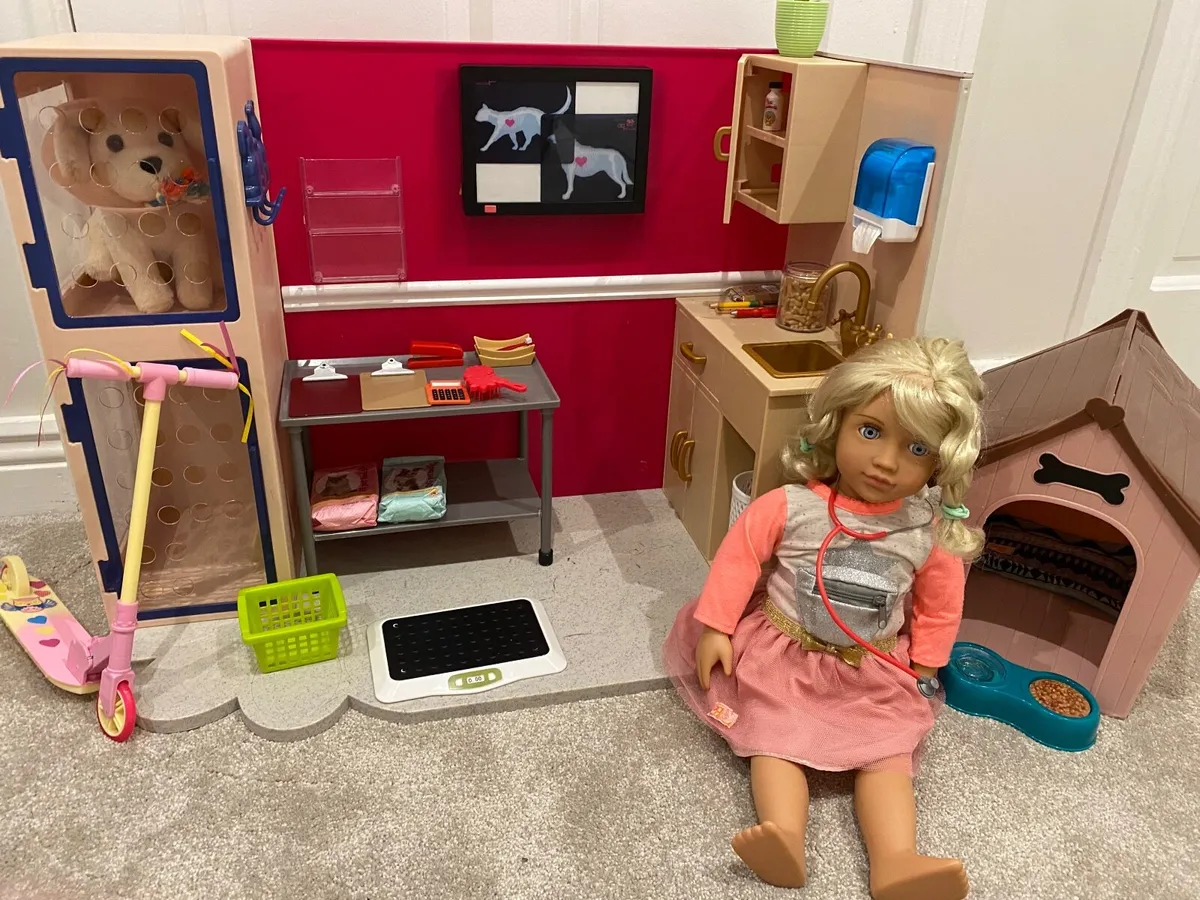 Our Generation Vet Set and Accessories