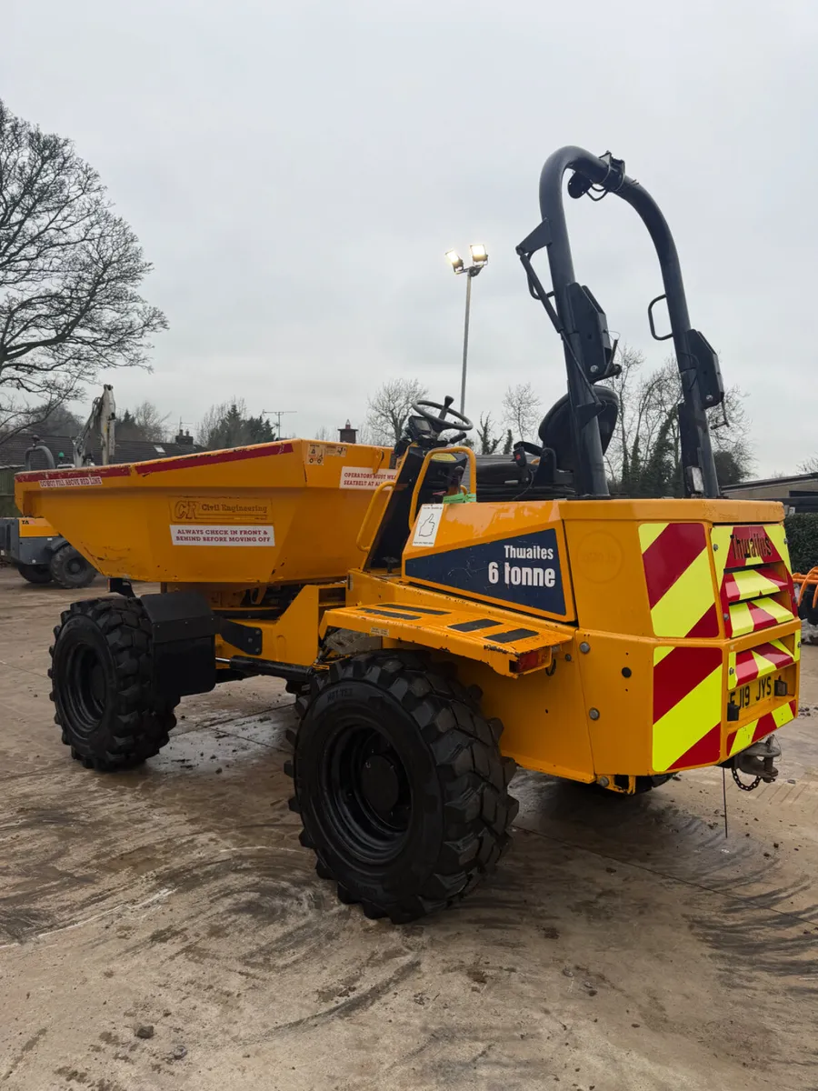 2019 THWAITES 6 TON SWIVEL DUMPER - Image 4